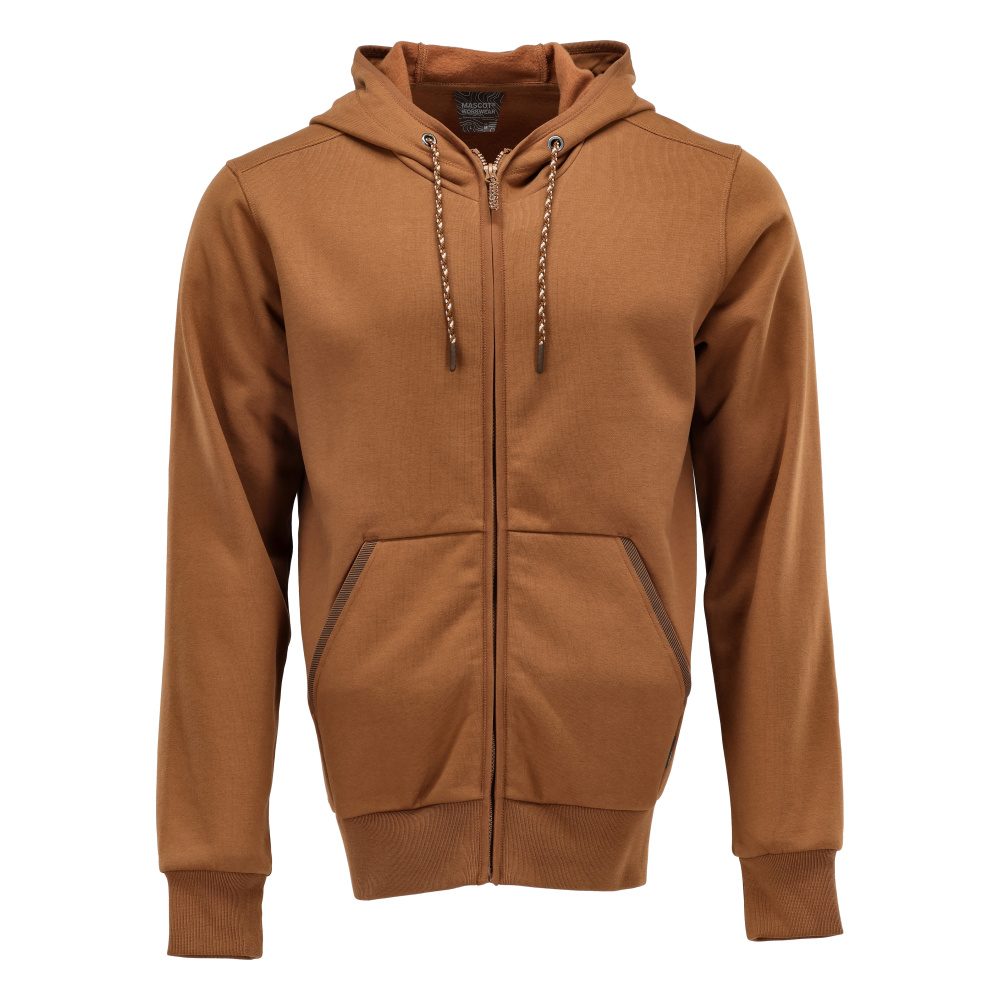 Mascot 22486-378 Customized Kapuzen-Sweatjacke – nussbraun