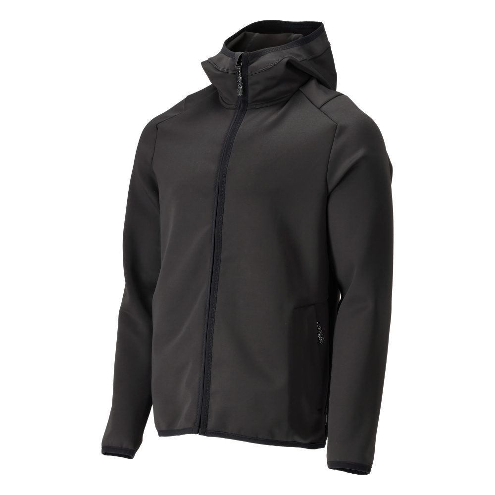 Mascot 22586-608 Customized Kapuzen-Fleecejacke – schwarz