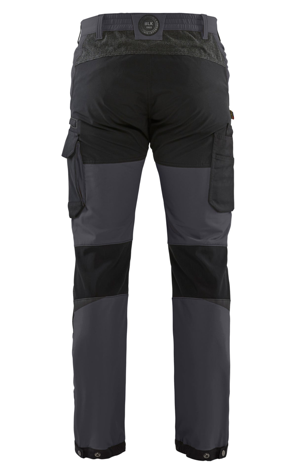 Blåkläder 1422 Stretch Servicehose – mittelgrau/schwarz