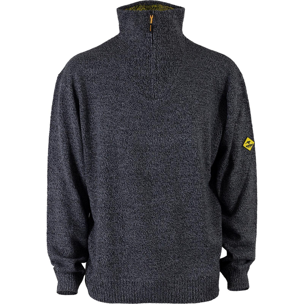 Roadsign RS Herren Troyer Pullover melange - workXperts