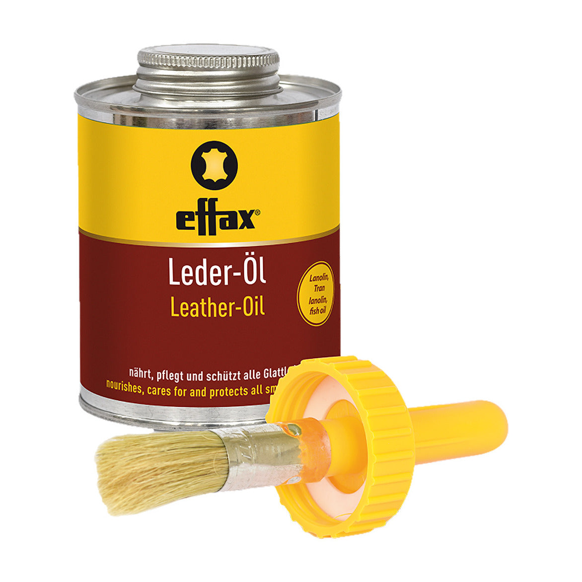 Effax-Lederöl mit Pinsel - workXperts