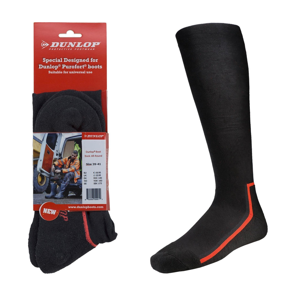 Dunlop Stiefelsocken Boot Sock All Round - workXperts