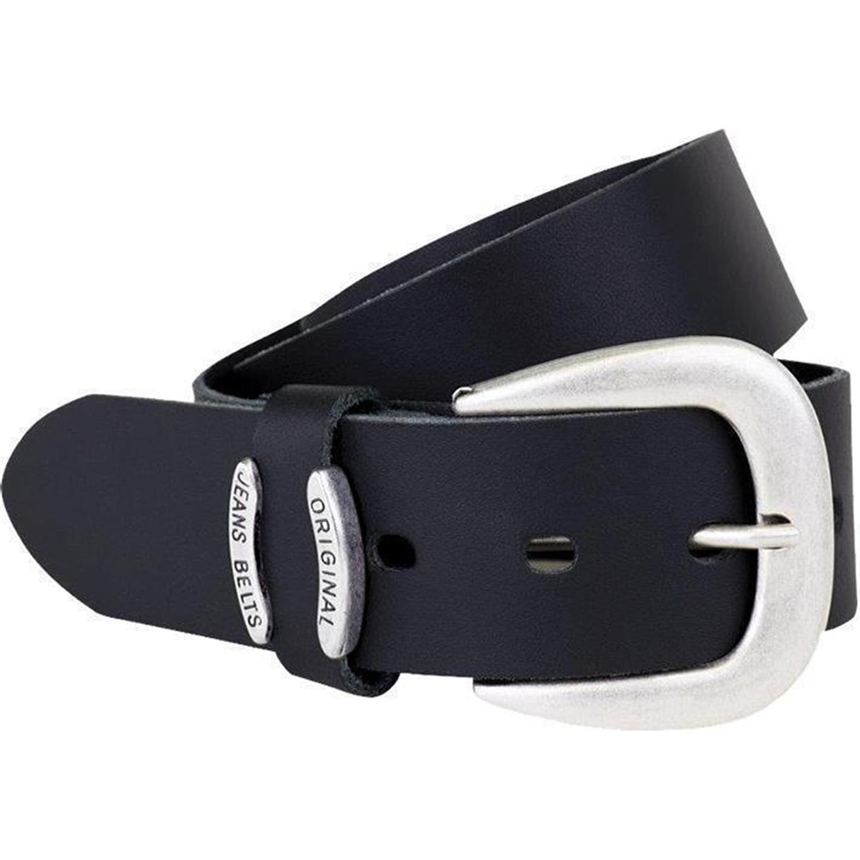 Hermann Schmid Jeans Gürtel matt Leder