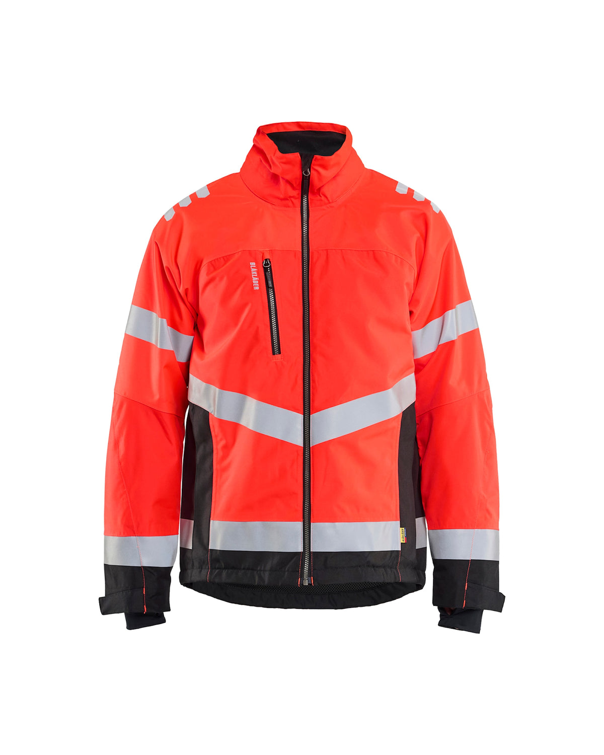 Blåkläder 4780 Warnschutz Winterjacke – rot/schwarz