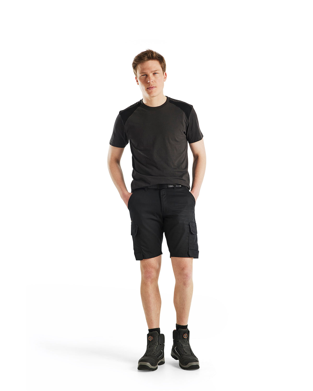 Blåkläder 3379 T-Shirt – dunkelgrau/schwarz