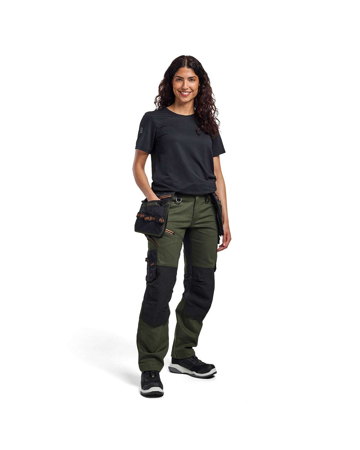 Blåkläder Damen 3426 UV Funktions T-Shirt – schwarz