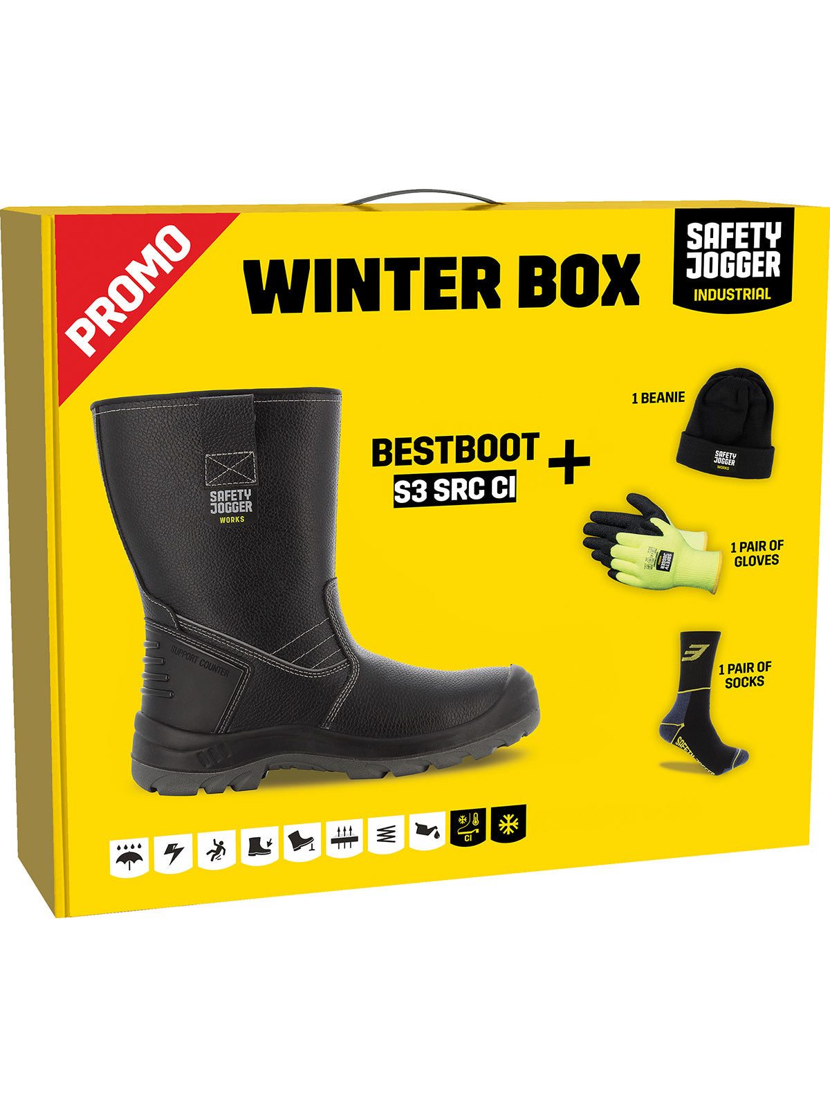 Sicherheitsschuhe Safety Jogger Winterbox - workXperts