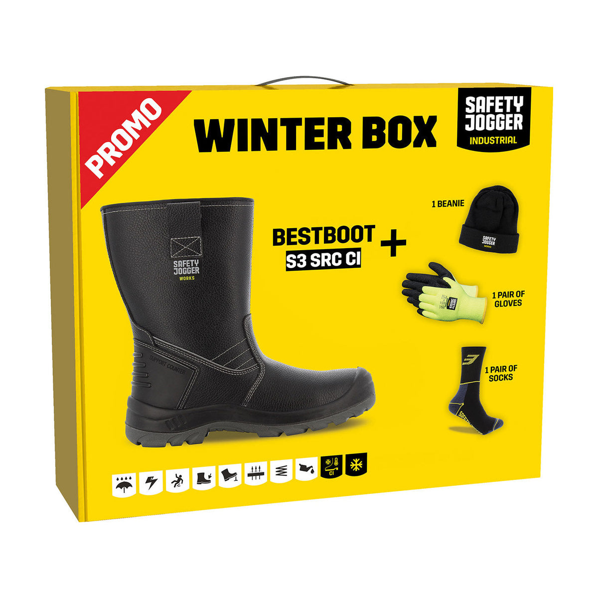 Sicherheitsschuhe Safety Jogger Winterbox - workXperts