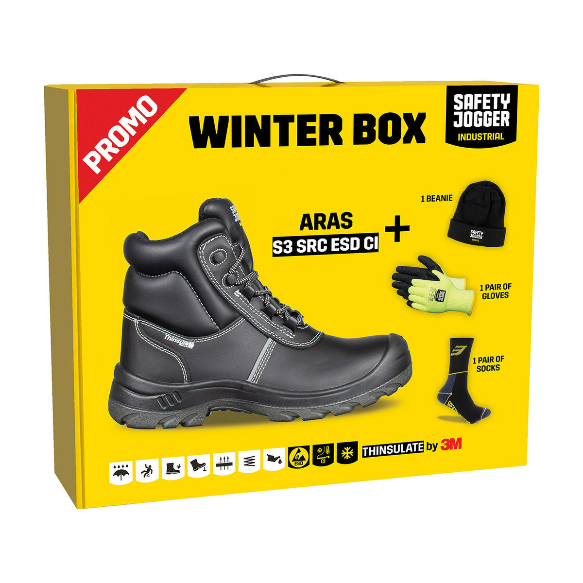 Sicherheitsschuhe Safety Jogger Winterbox - workXperts