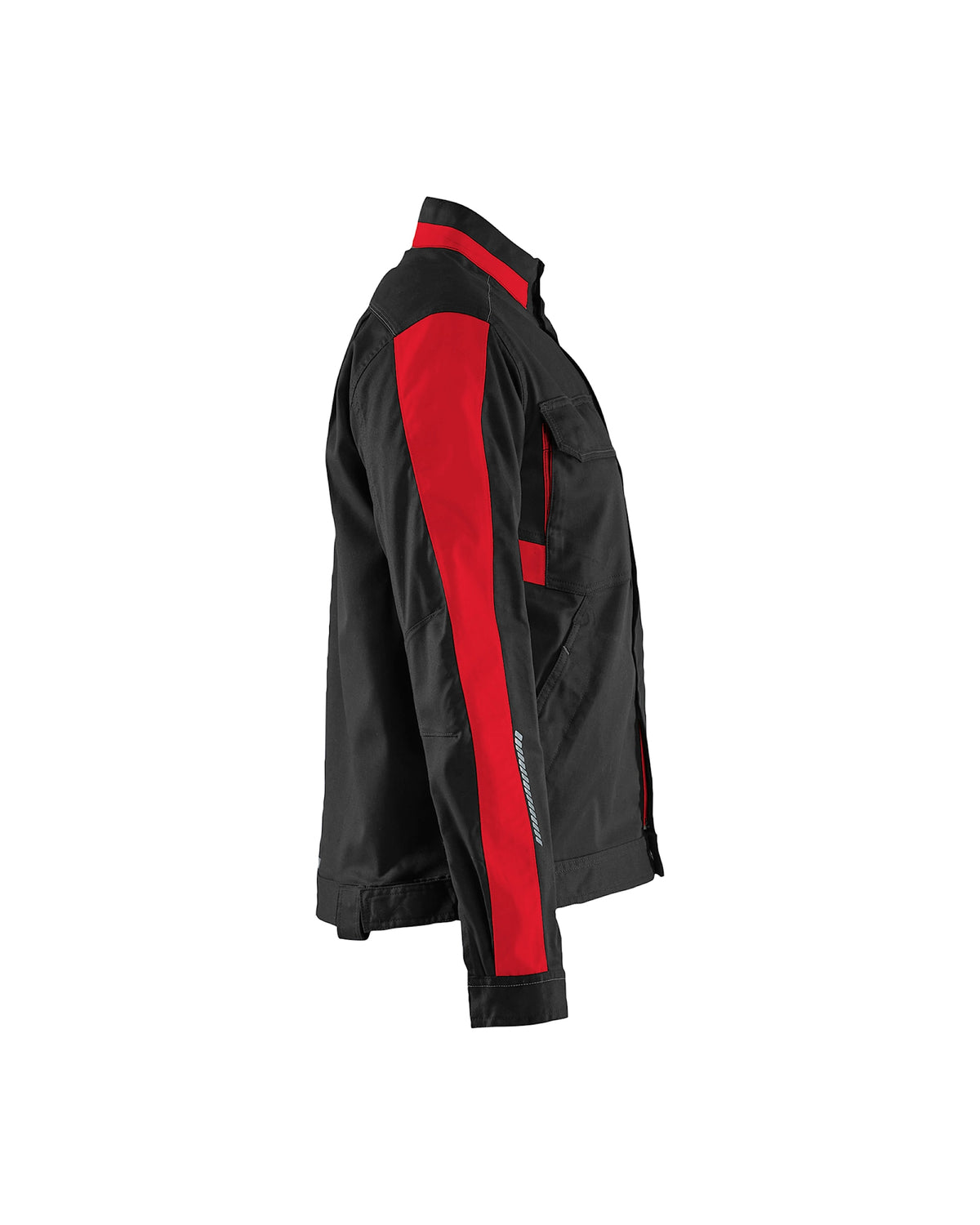 Blåkläder Damen 4443 Industrie Stretch Bundjacke – schwarz/rot