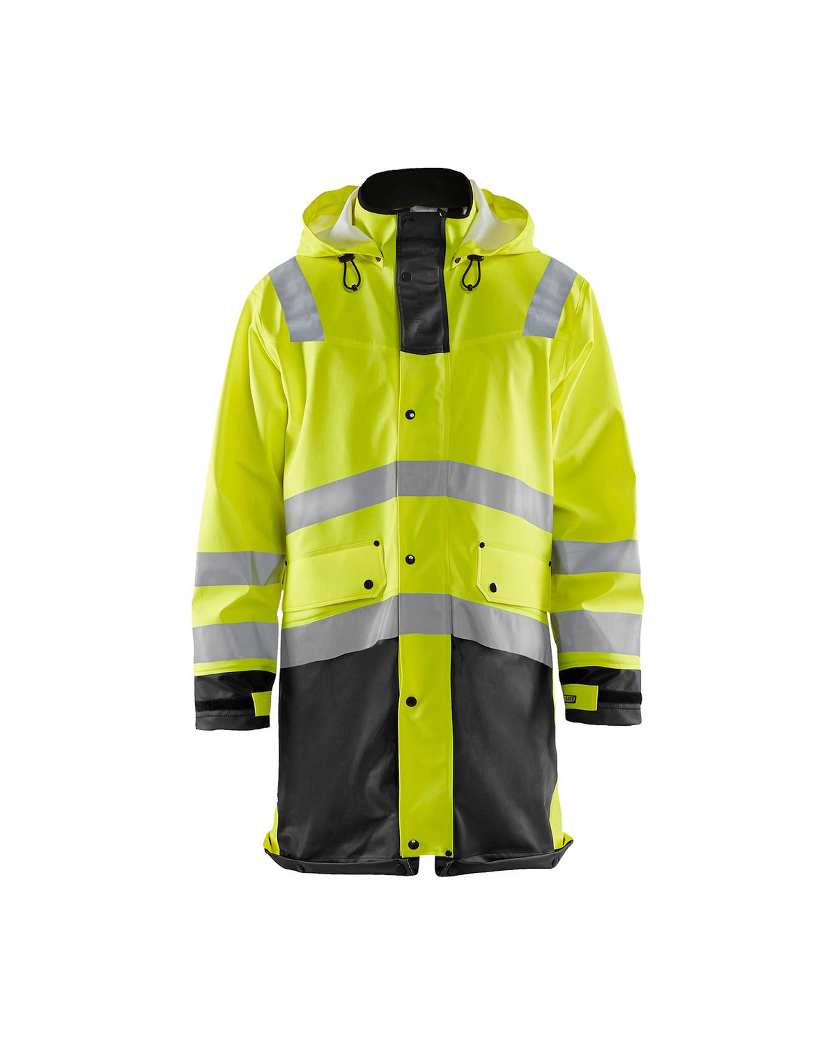 Blåkläder 4326 Warnschutz Regenmantel Level 3 – gelb/schwarz