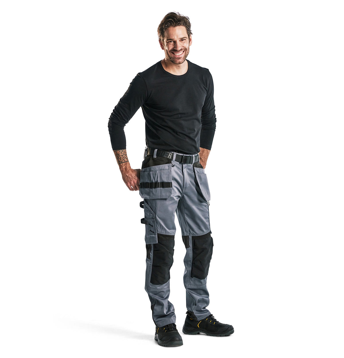 Blåkläder 3500 Langarmshirt – schwarz