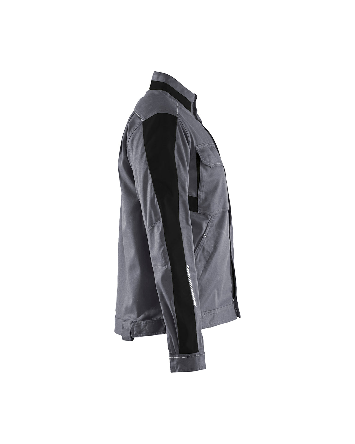 Blåkläder Damen 4443 Industrie Stretch Bundjacke – mittelgrau/schwarz