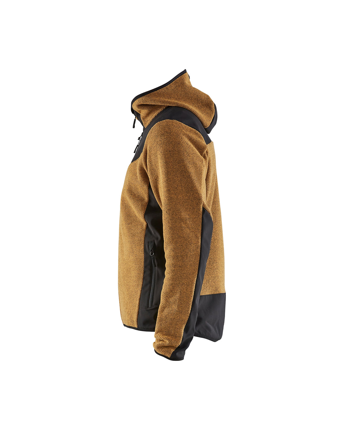 Blåkläder 5940 Strickjacke – honiggold/schwarz