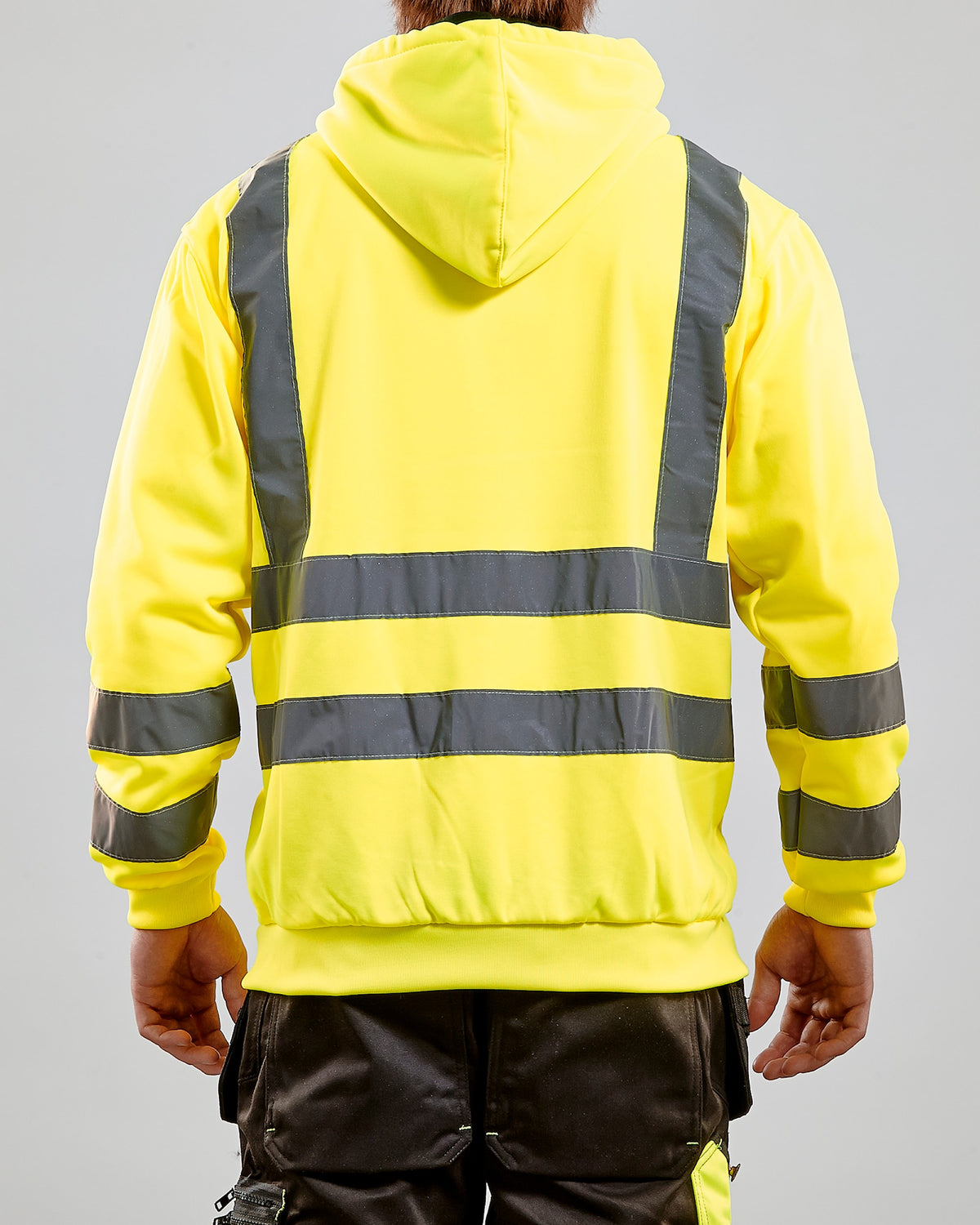 Blåkläder 3346 Warnschutz Kapuzen-Sweatjacke – gelb