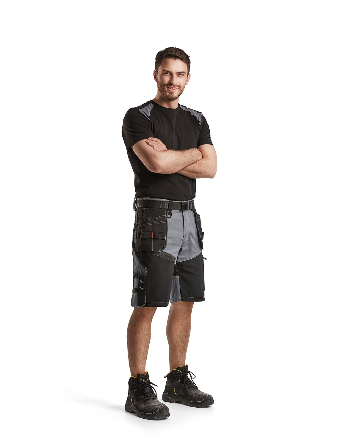 Blåkläder 3379 T-Shirt – schwarz/grau