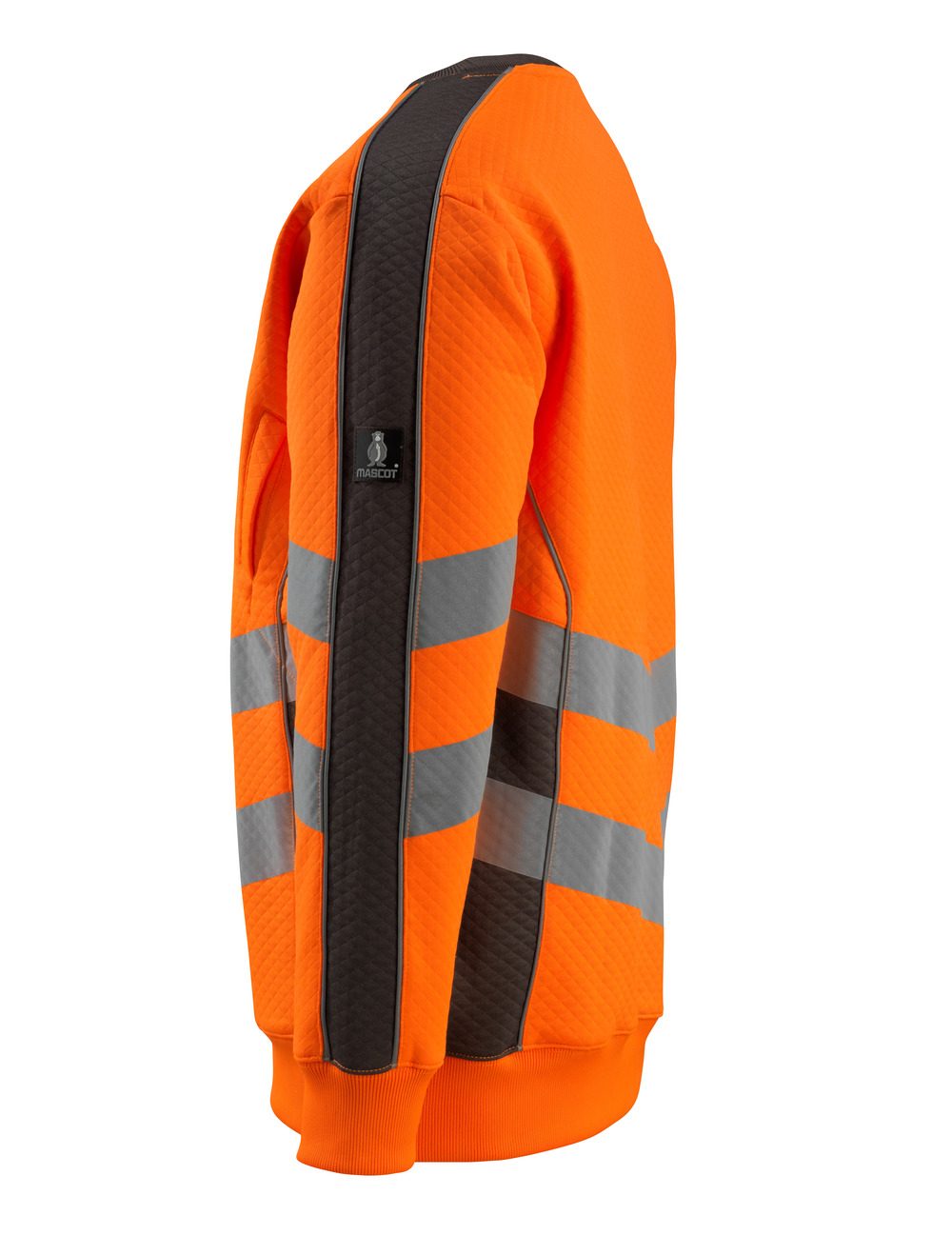 Mascot Wigton Safe Supreme Warn-Sweatshirt – warnorange/anthrazit