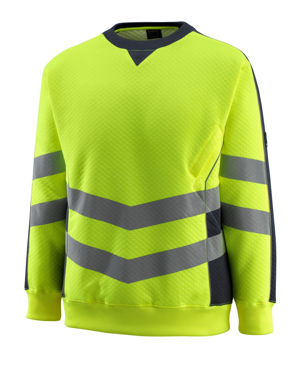 Mascot Wigton Safe Supreme Warn-Sweatshirt – gelb/schwarzblau