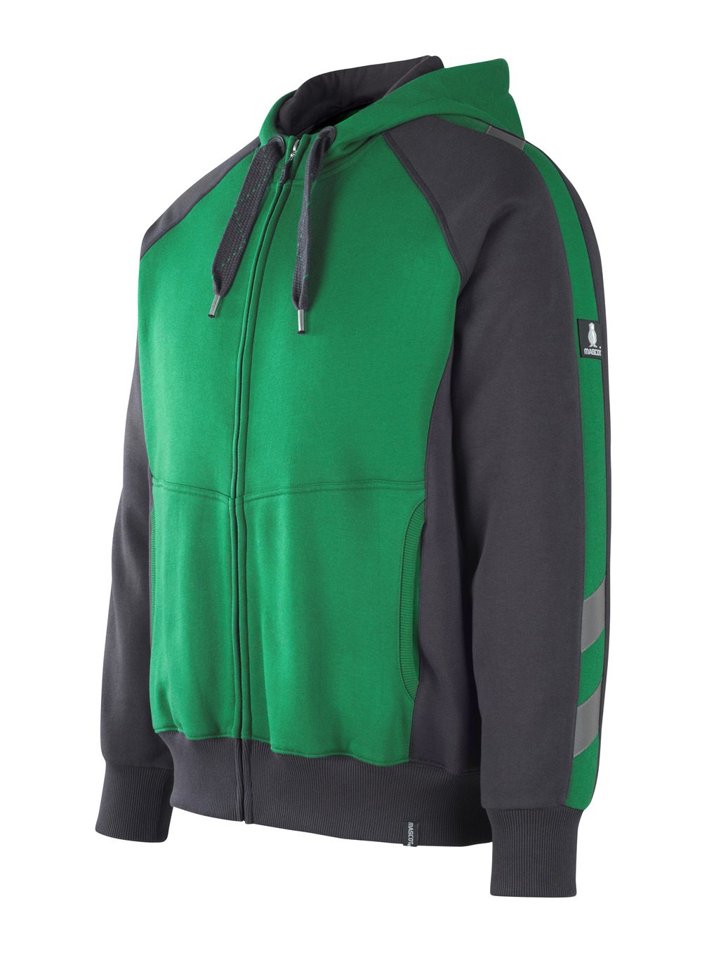 Mascot Wiesbaden Unique Kapuzen-Sweatshirt – grün/schwarz