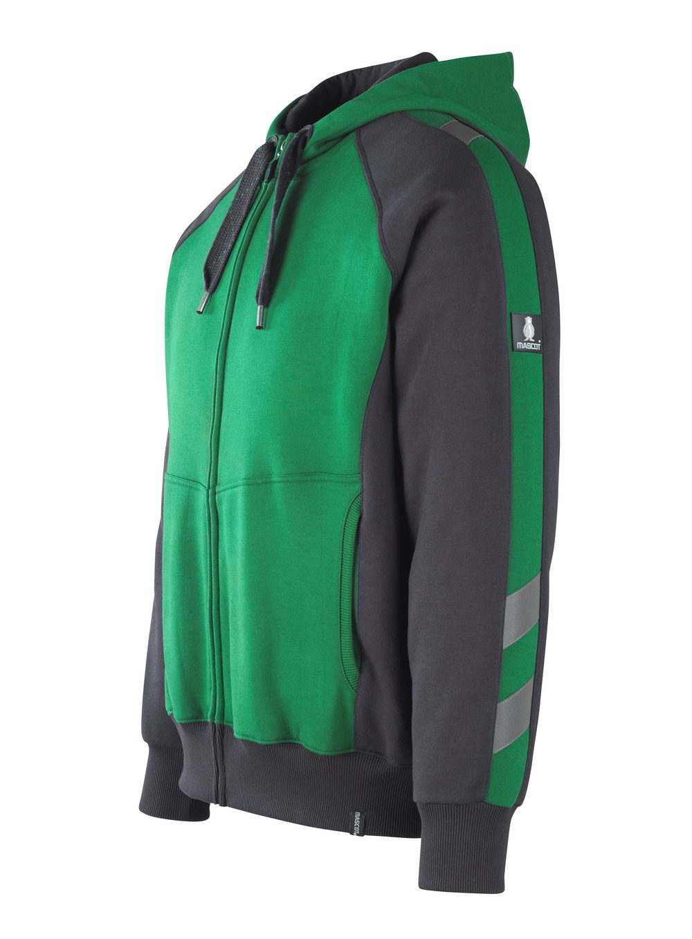Mascot Wiesbaden Unique Kapuzen-Sweatshirt – grün/schwarz