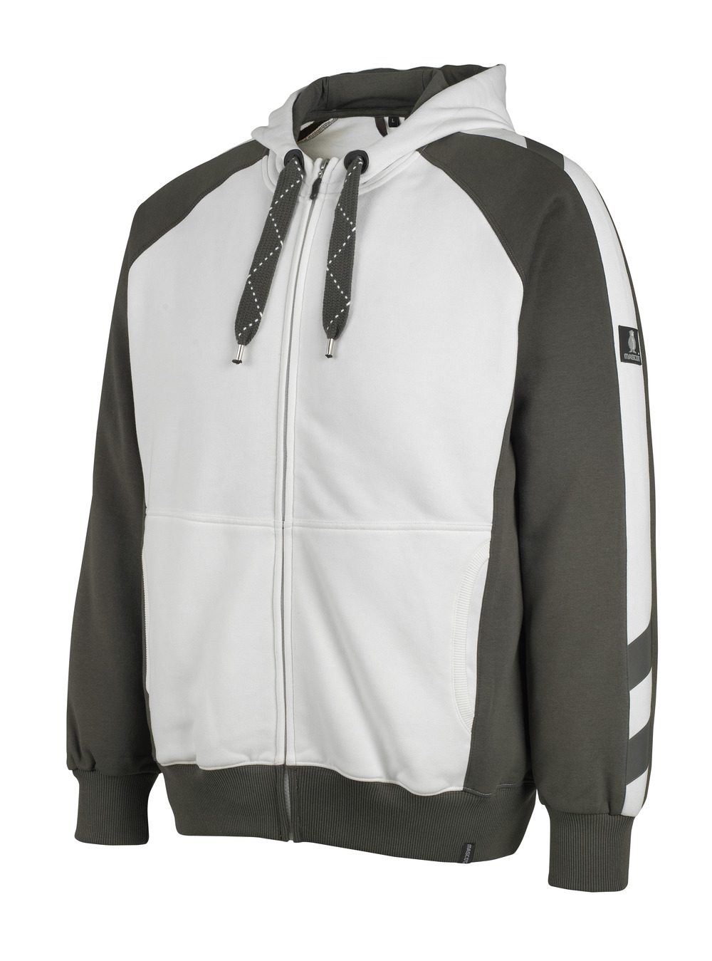 Mascot Wiesbaden Unique Kapuzen-Sweatshirt – weiß/anthrazit