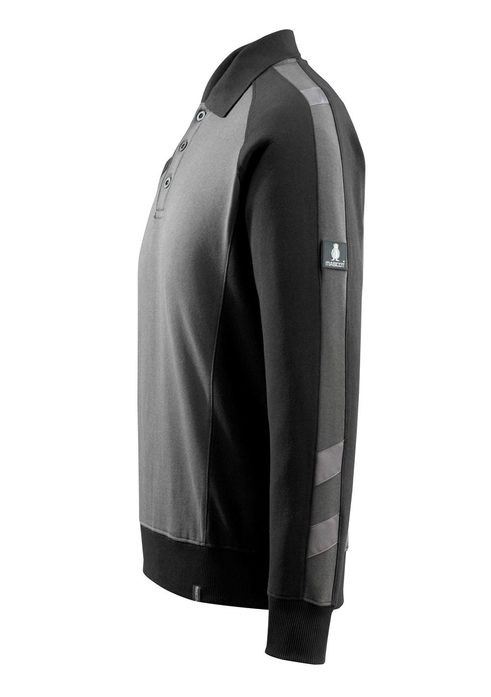 Mascot Magdeburg Unique Polosweatshirt – anthrazit/schwarz