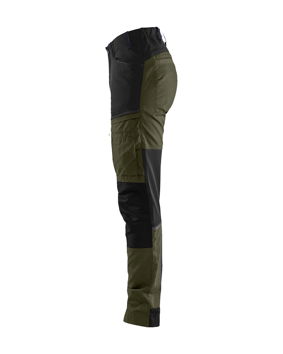 Blåkläder Damen 7166 Service Arbeitshose – waldgrün/schwarz