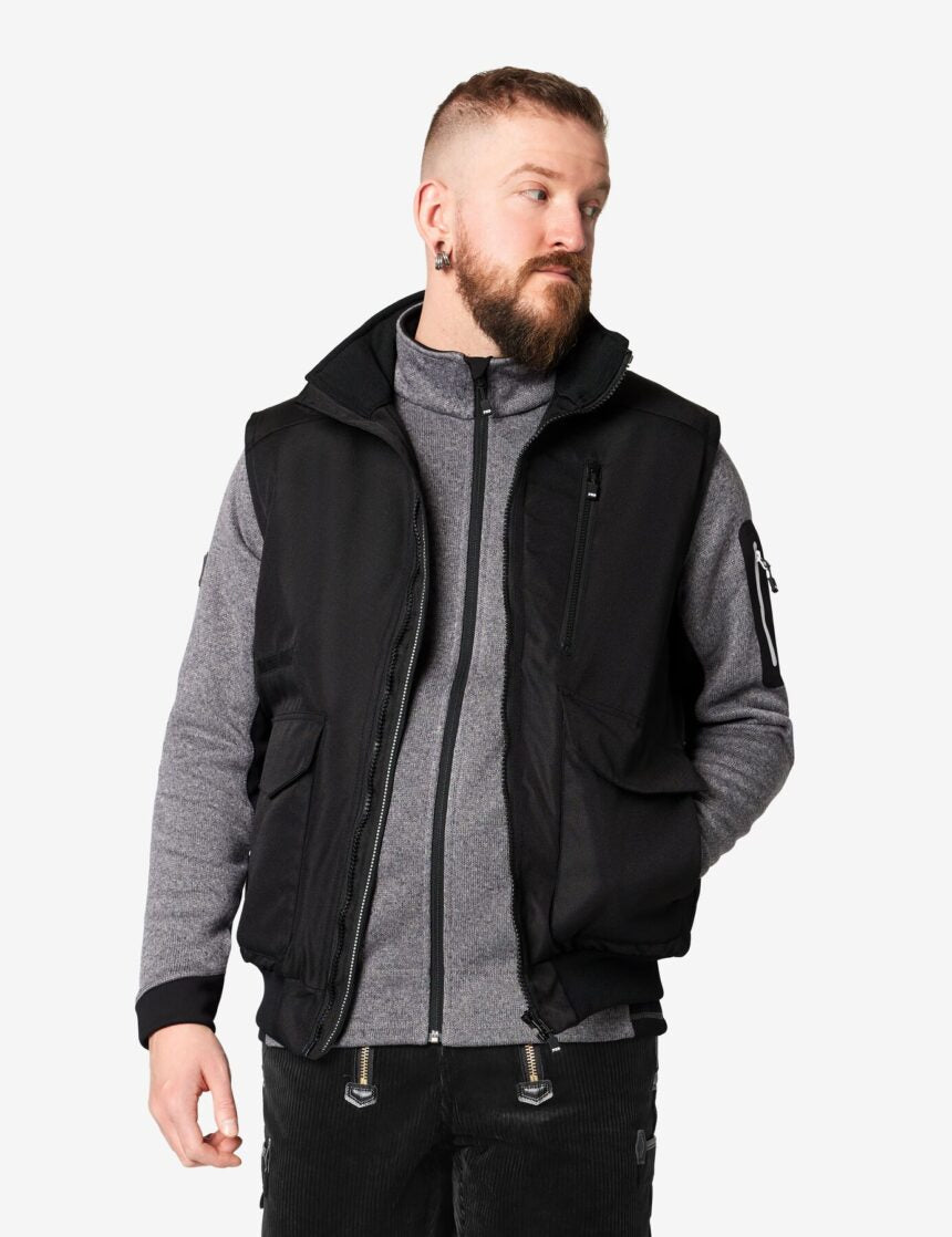 Arbeitsweste "GUIDO" - FHB® schwarz