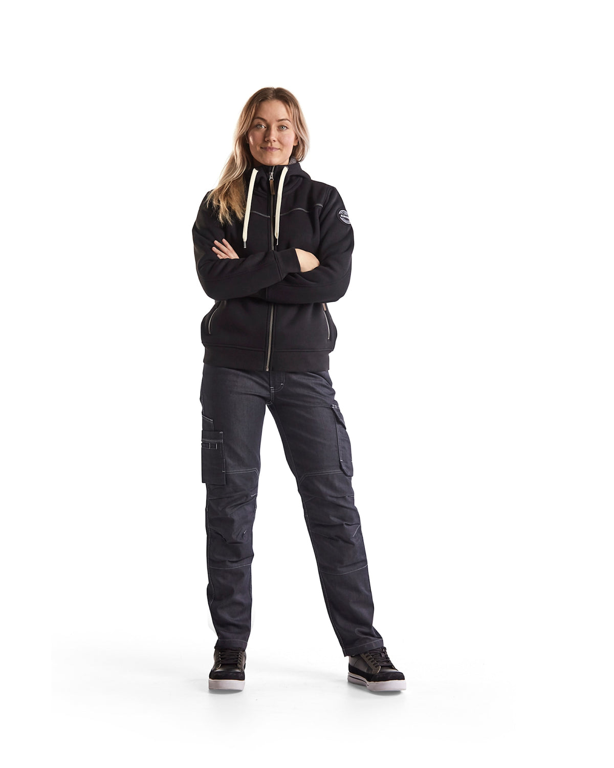 Blåkläder Damen 4974 Kapuzenjacke schwarz – schwarz