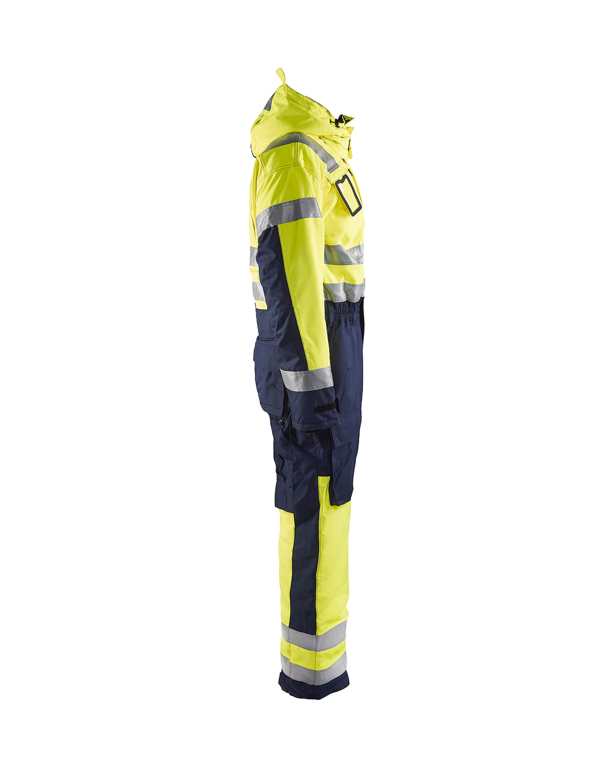 Blåkläder 6763 Warnschutz Winteroverall – gelb/marine