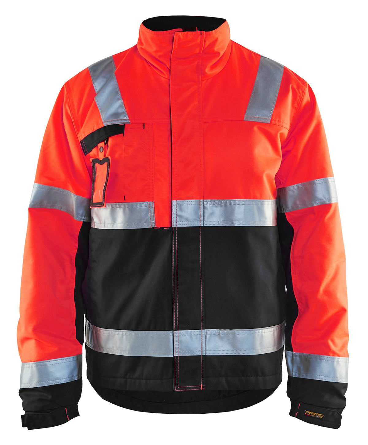Blåkläder 4862 Warnschutz Winterjacke – rot/schwarz