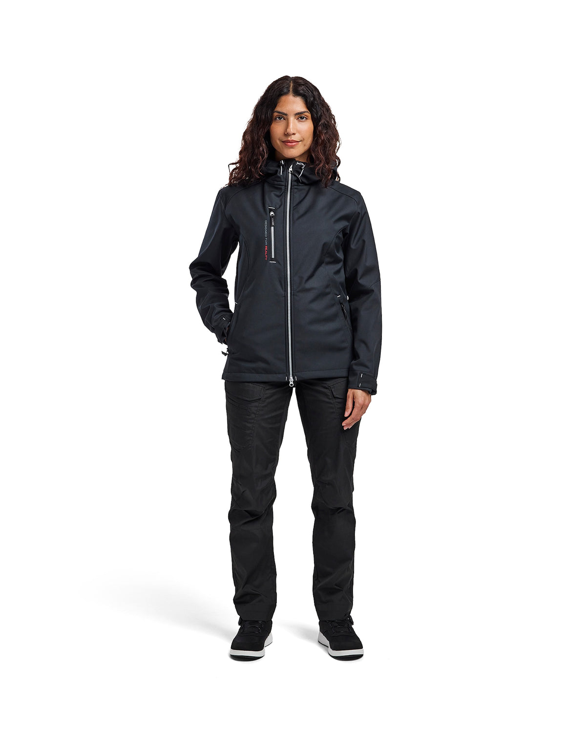 Blåkläder Damen 4919 -Softshelljacke – schwarz/silber