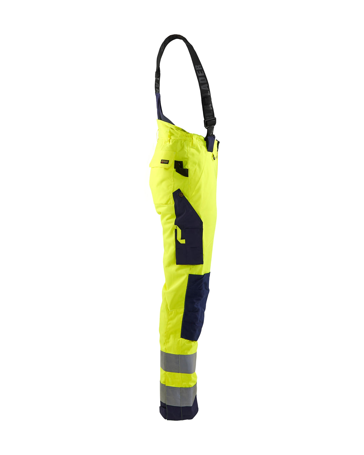 Blåkläder Damen 7885 Warnschutz-Winterhose – gelb/marine