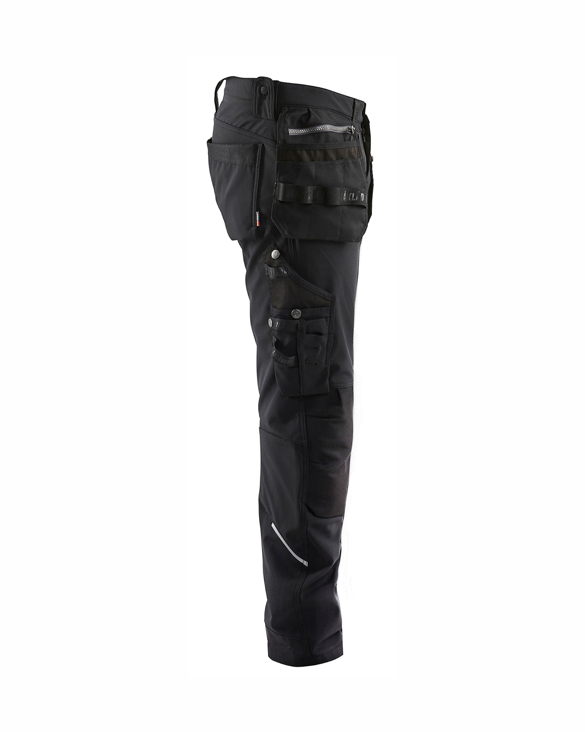 Blåkläder 1805 Softshell Arbeitshose schwarz – schwarz