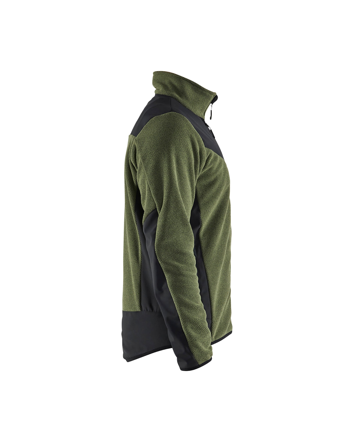 Blåkläder 5942 Strickjacke – herbstgrün/schwarz