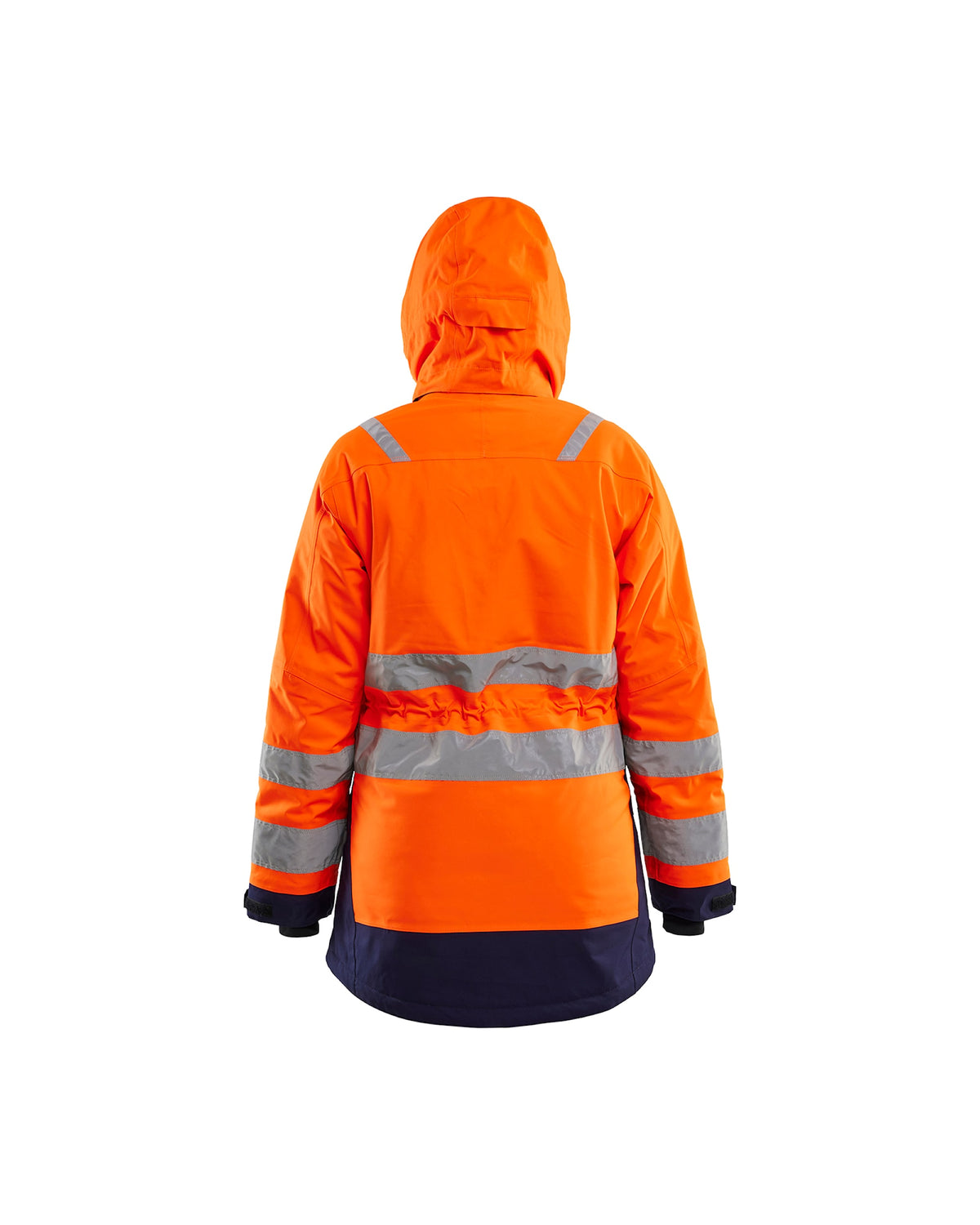 Blåkläder Damen 4472 Warnschutz Winterparka – orange/marine