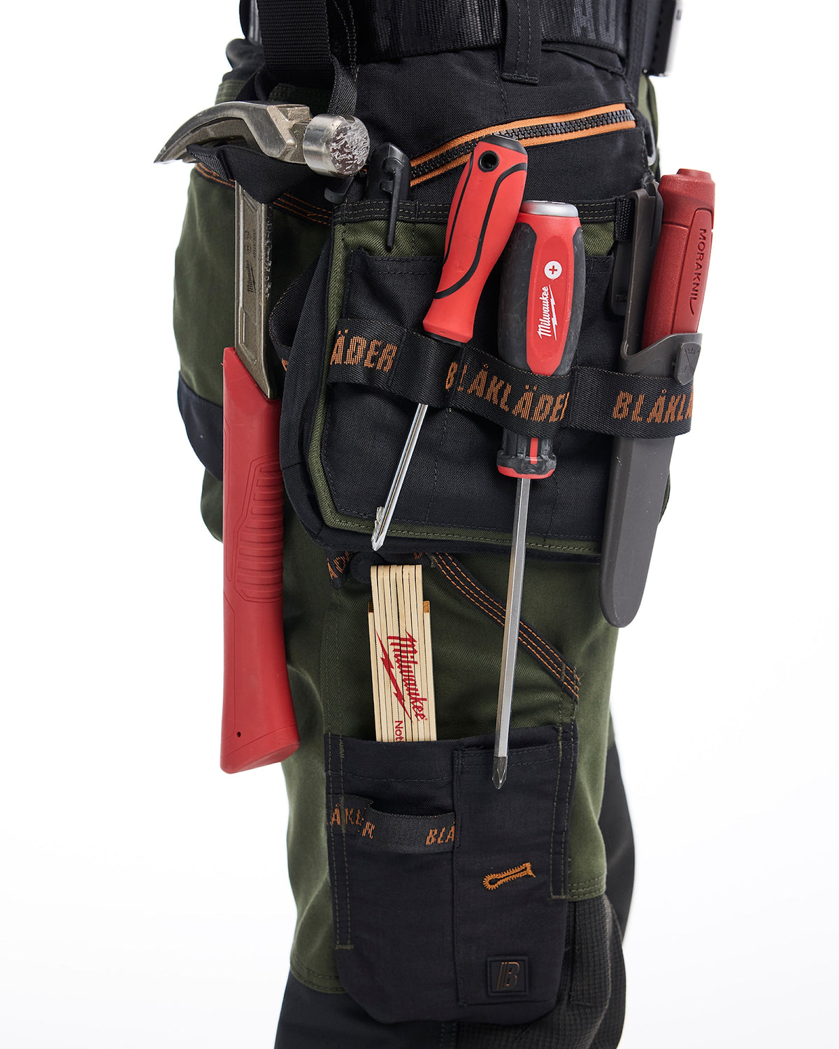 Blåkläder Damen Stretch 7170 Arbeitshose – waldgrün/rost