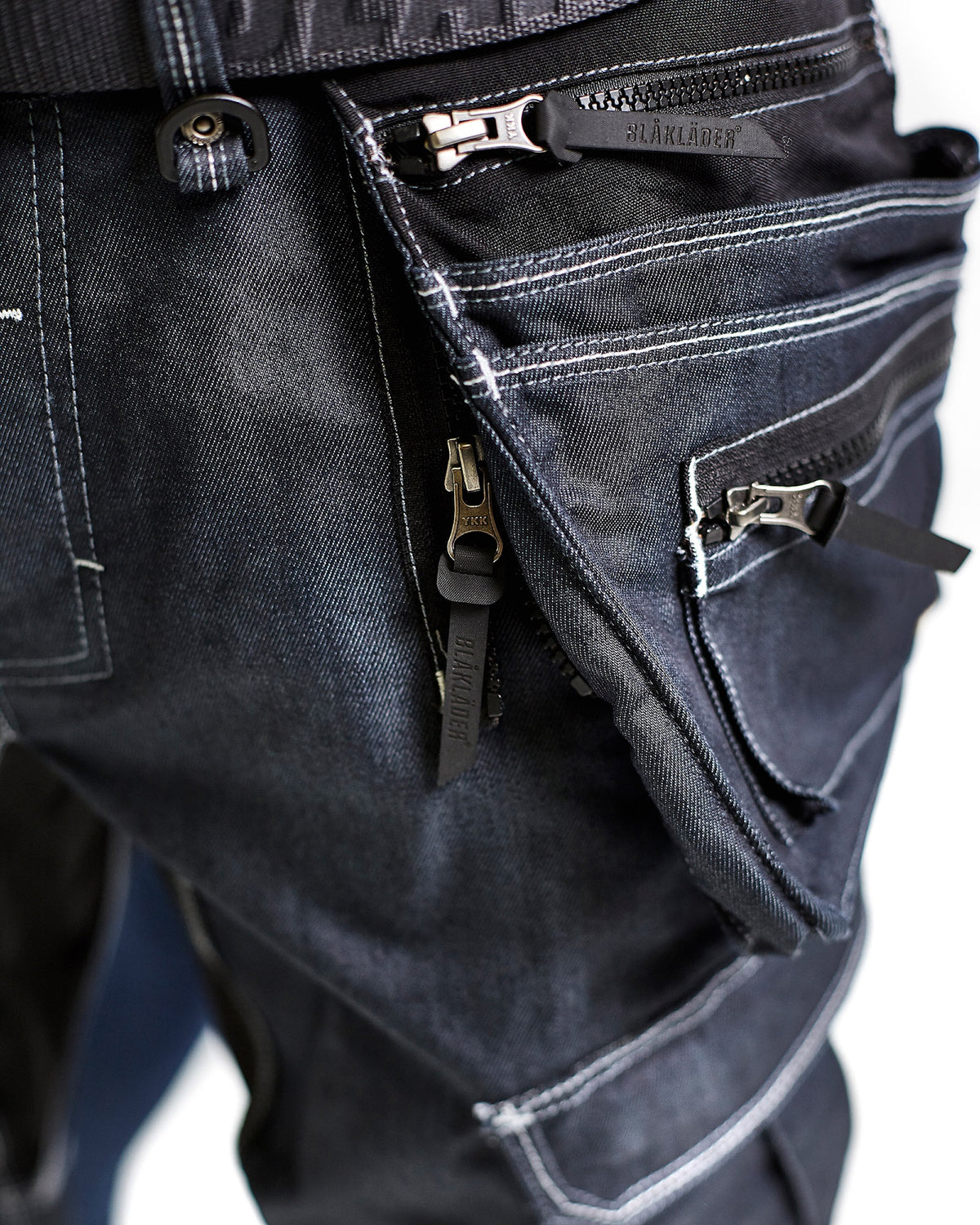 Blåkläder 1990 Handwerker Stretch-Jeans X1900 – marine/schwarz