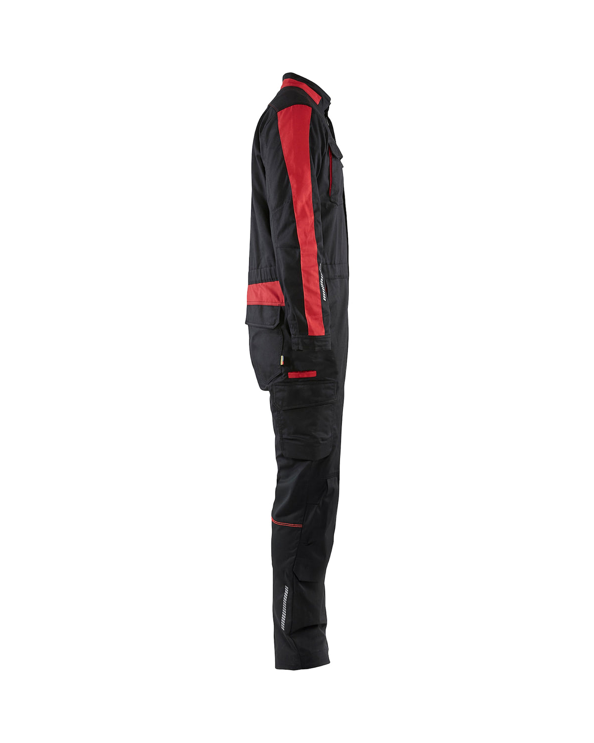 Blåkläder 6144 Industrie Stretch Overall – schwarz/rot