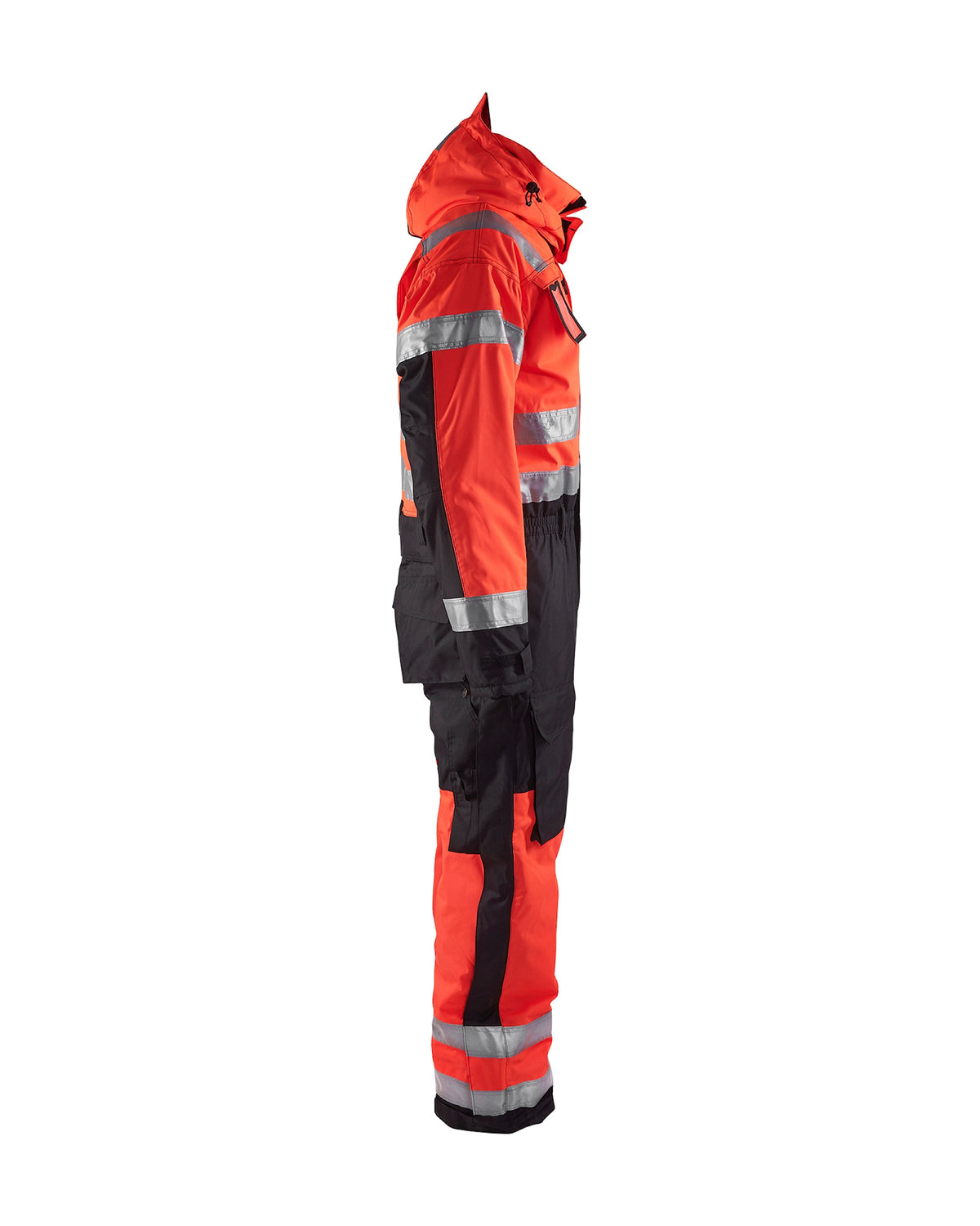 Blåkläder 6763 Warnschutz Winteroverall – rot/schwarz