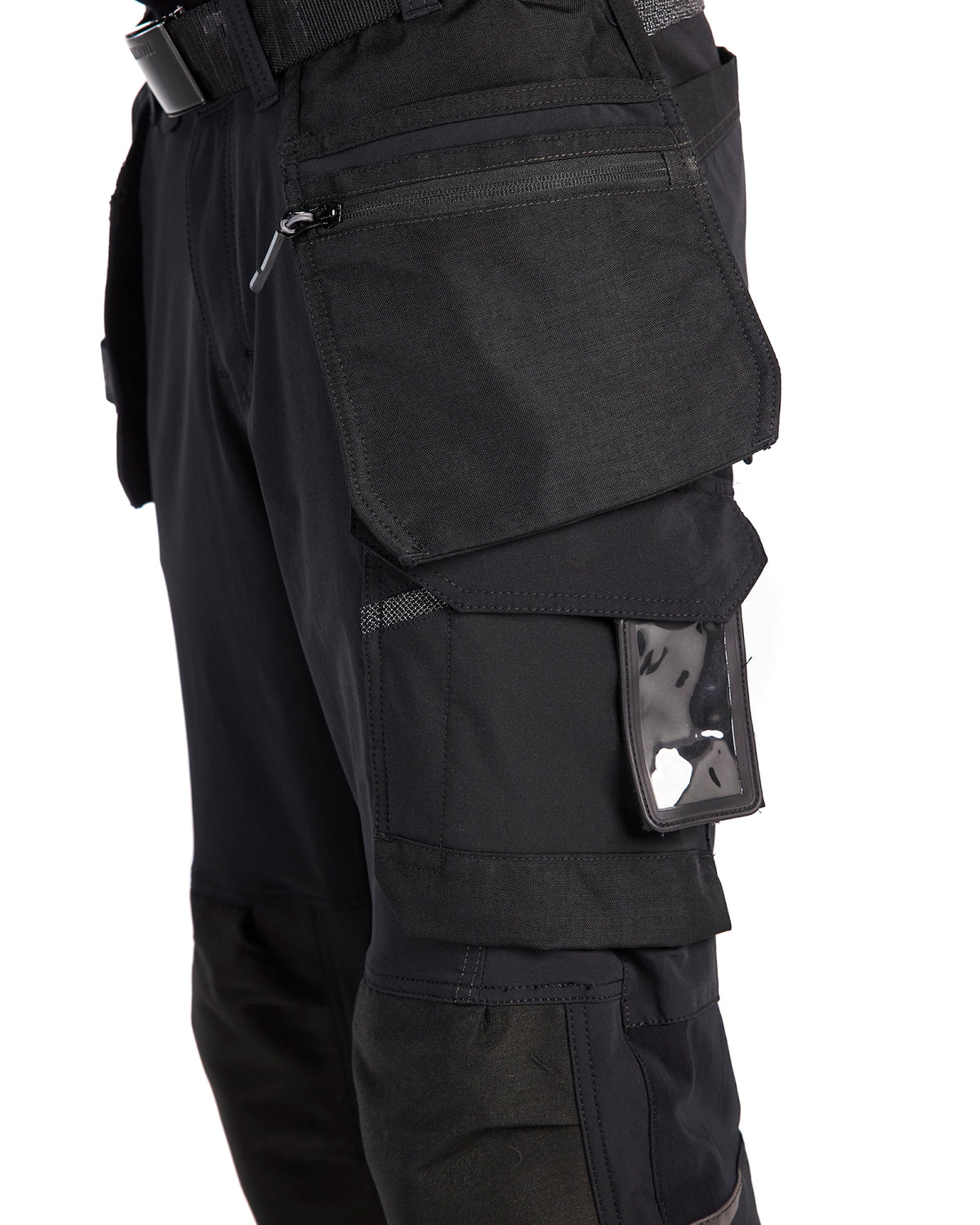 Blåkläder 1521 Stretch Handwerker-Piratenhose – schwarz/dunkelgrau