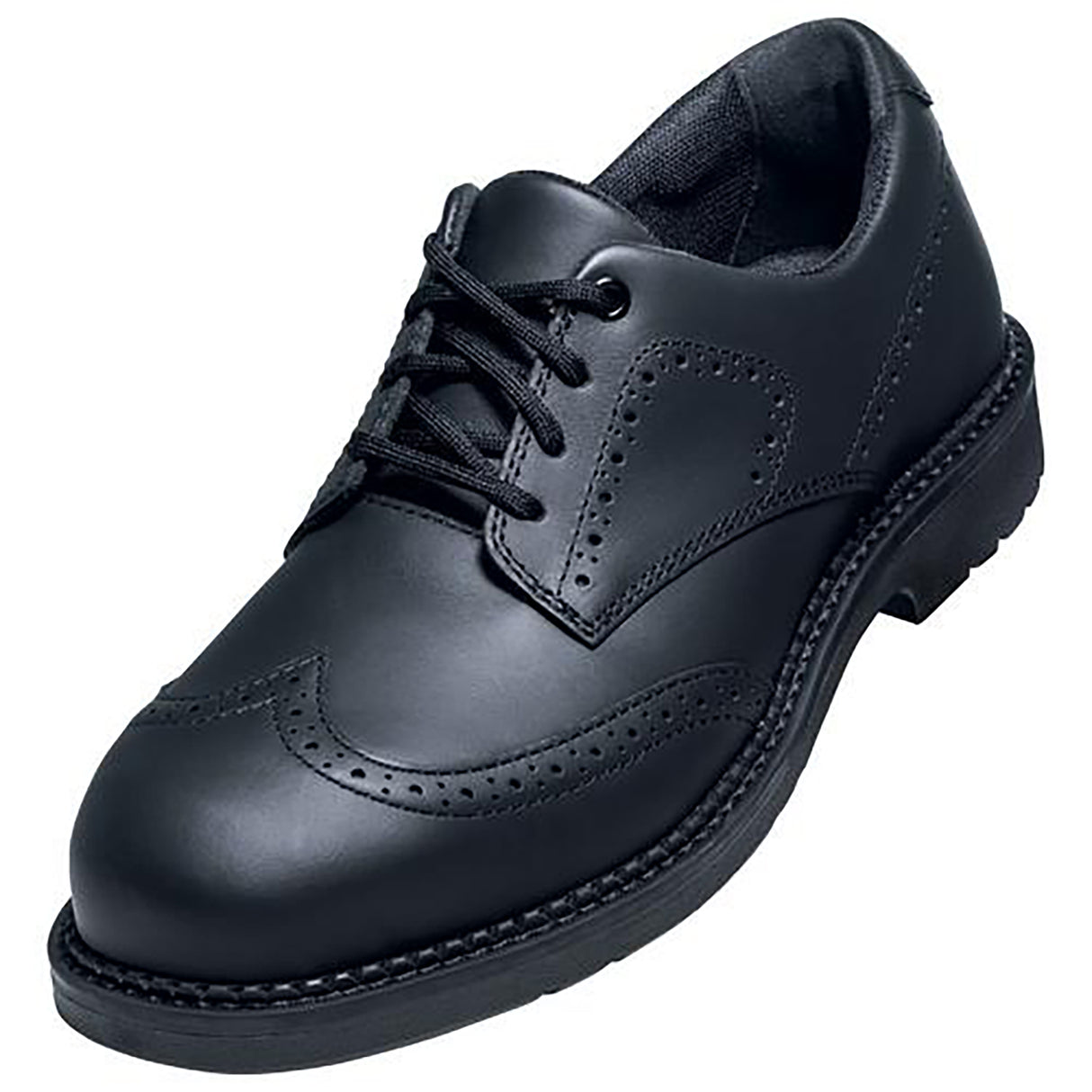 uvex 1 business Leder Halbschuhe S3 schwarz