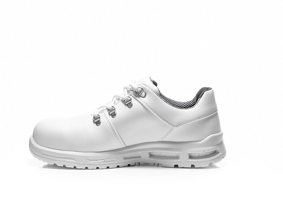 Elten Brandon LOW ESD Elte S3 Sicherheitshalbschuh weiß – weiß