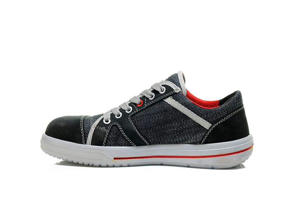 Elten Sensation Low ESD S2 Sicherheitshalbschuh blau – blau