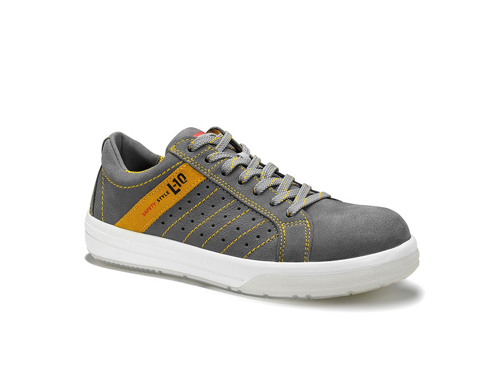 Elten Breezer Low ESD S1 Sicherheitshalbschuh grau – grau