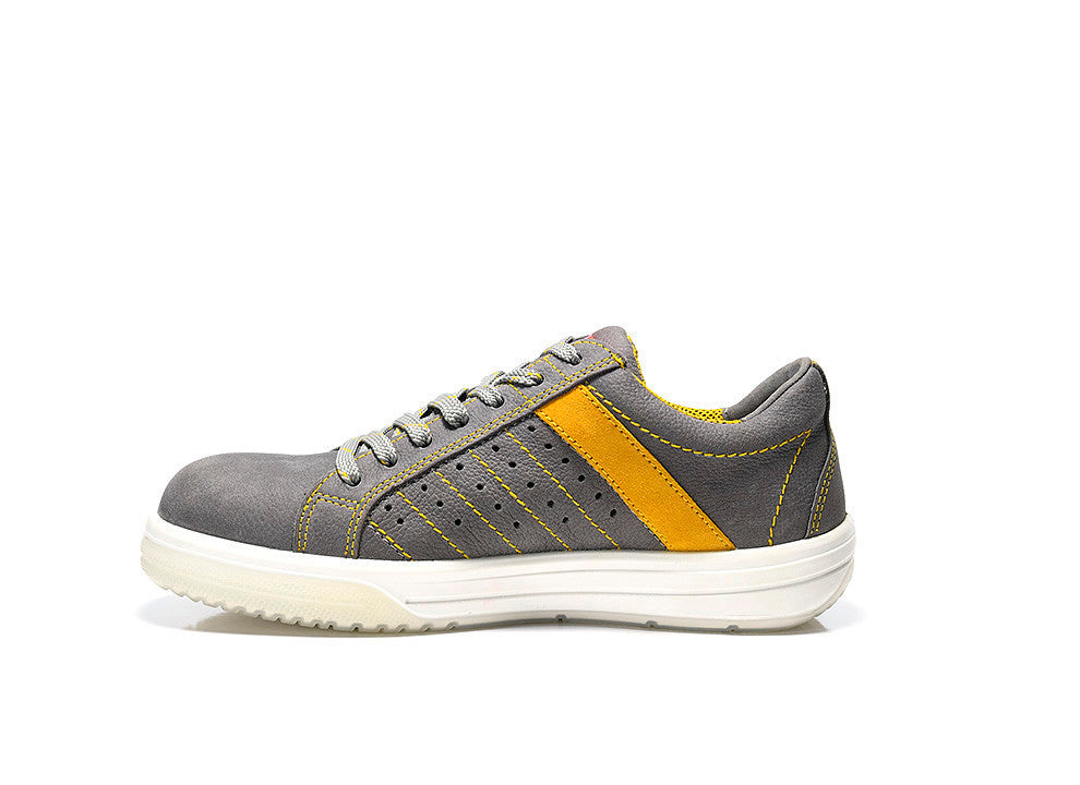 Elten Breezer Low ESD S1 Sicherheitshalbschuh grau – grau