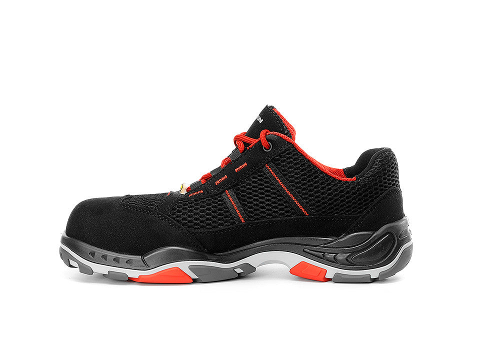 Elten Motion Air ESD S1 Sicherheitshalbschuh schwarz – schwarz