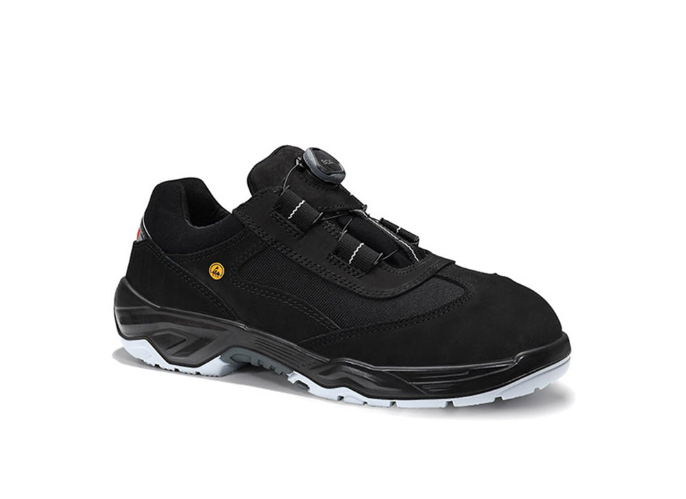 Elten Dustin BOA ESD S3 Sicherheitshalbschuh schwarz – schwarz