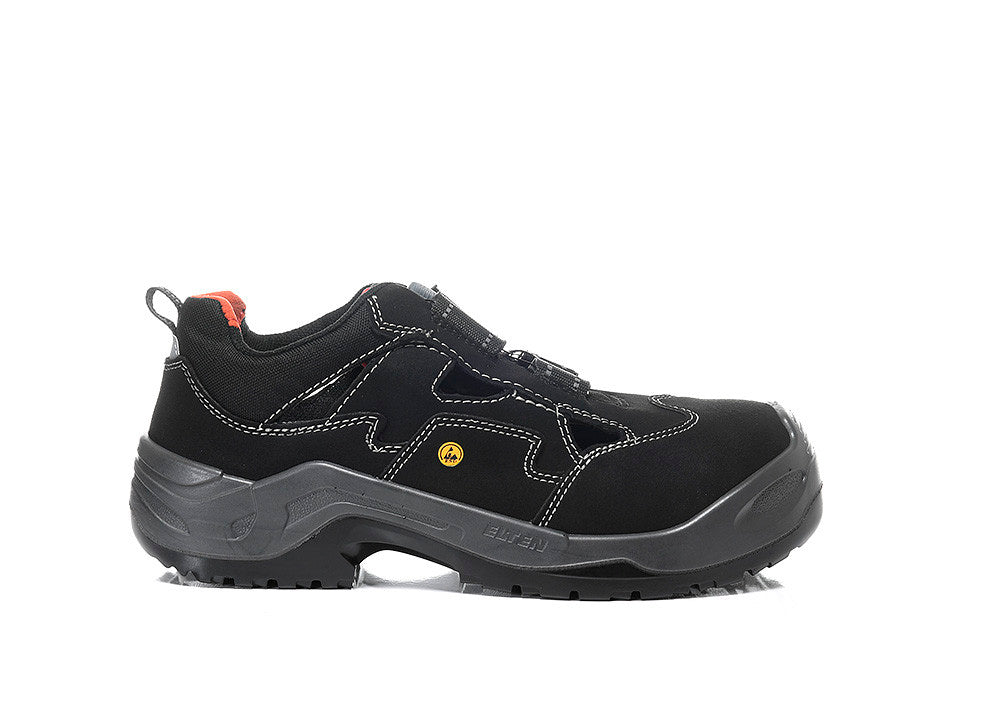 Elten Scott BOA ESD S1P Sicherheitssandale schwarz – schwarz