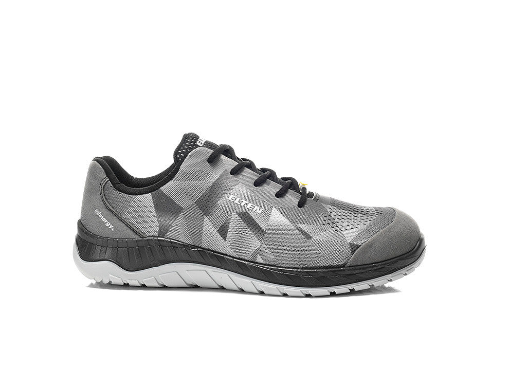 Elten Landon LOW ESD S1 Sicherheitshalbs. grau – grau